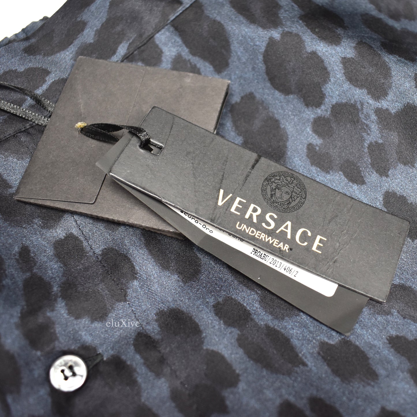 Versace - Leopard Print Silk Pajama Pants