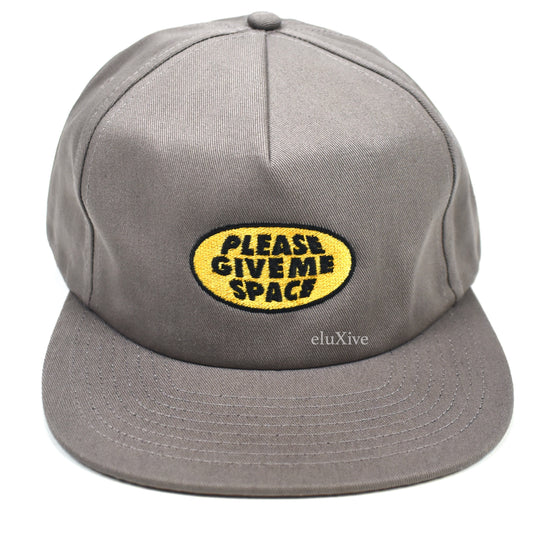 Travis Scott - Space Village 'Please Give Me Space' Logo Hat (Gray)