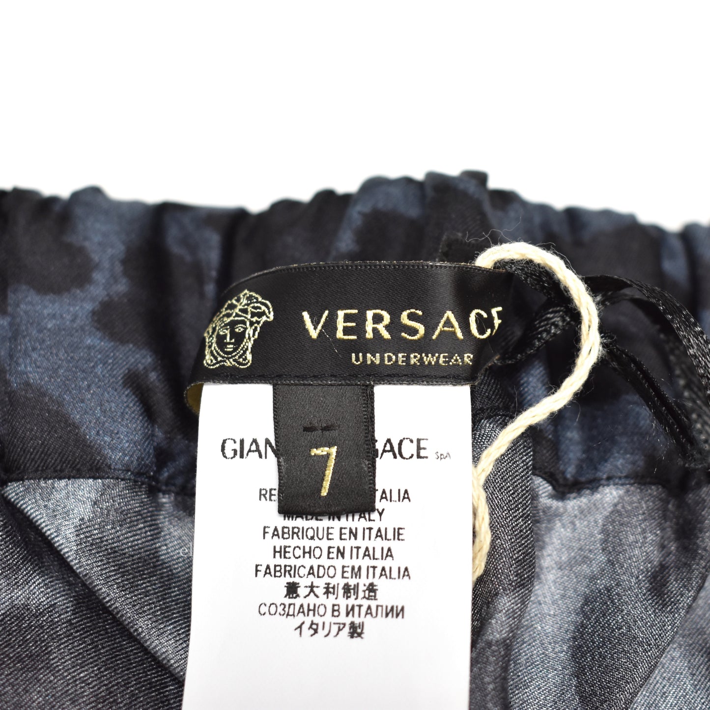 Versace - Leopard Print Silk Pajama Pants