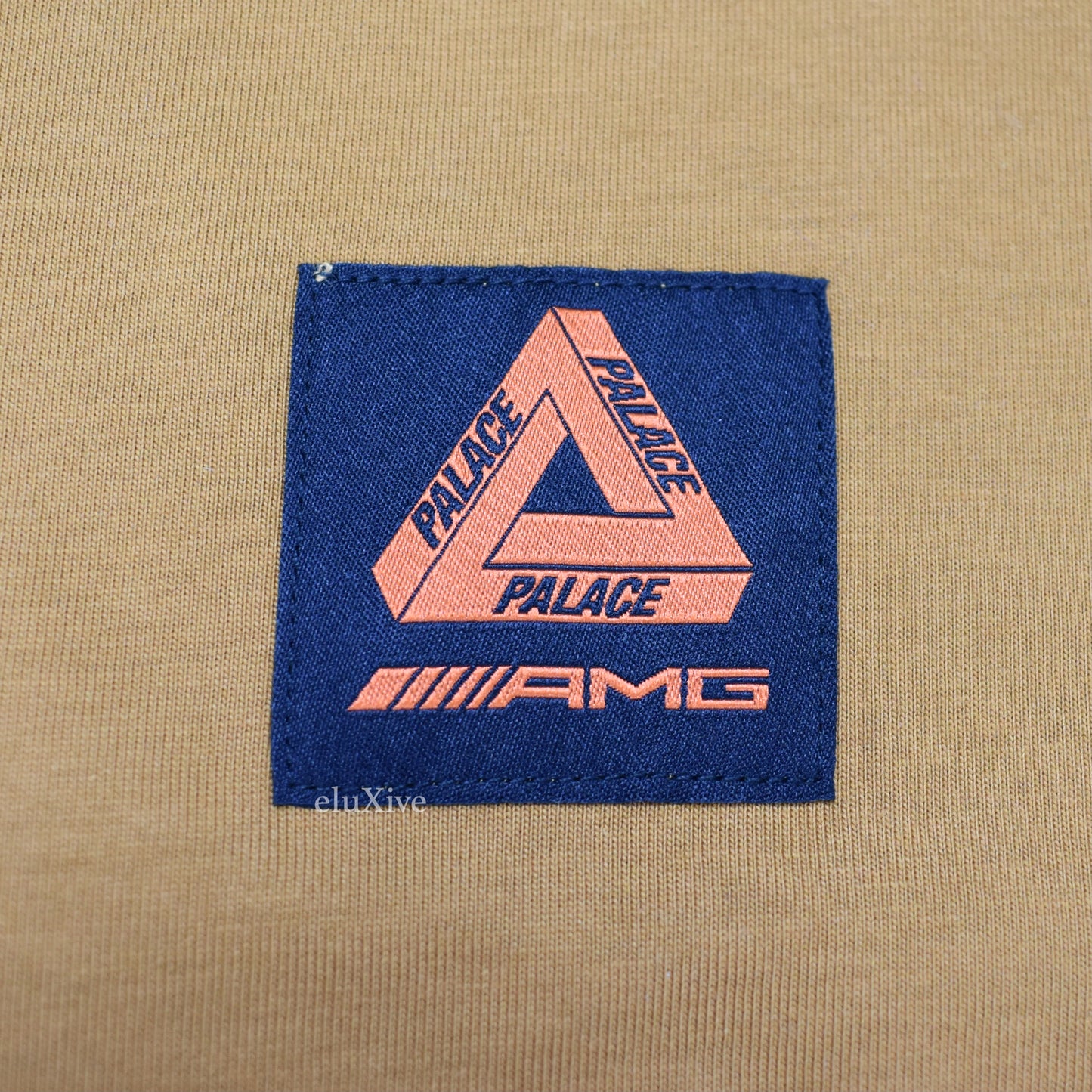 Palace   AMG 2.0 Logo L/S T Shirt Caramel – eluXive