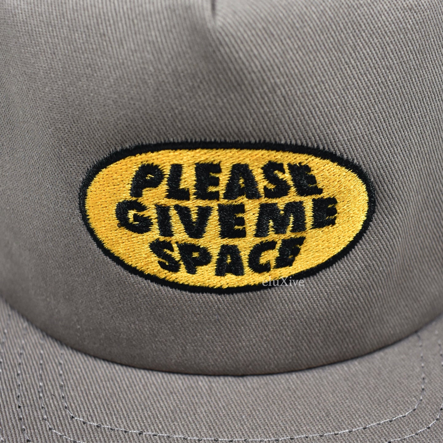 Travis Scott - Space Village 'Please Give Me Space' Logo Hat (Gray)