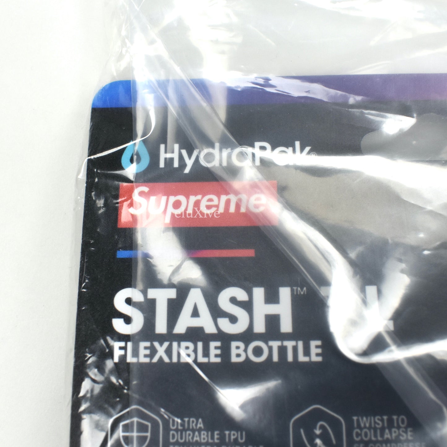 Supreme - Red Box Logo Hydrapak Flexible Bottle
