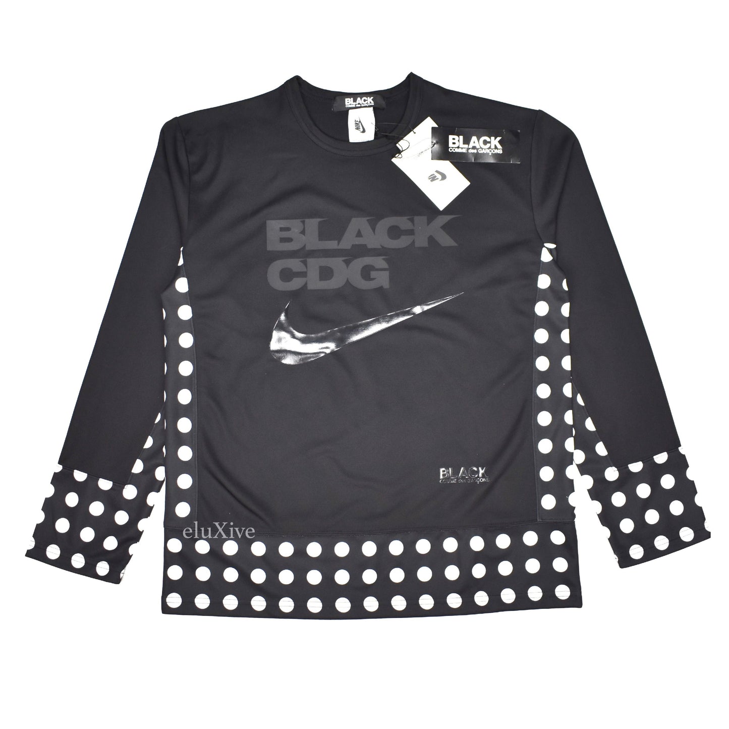 Comme des Garcons x Nike - CDG Black Logo LS Shirt