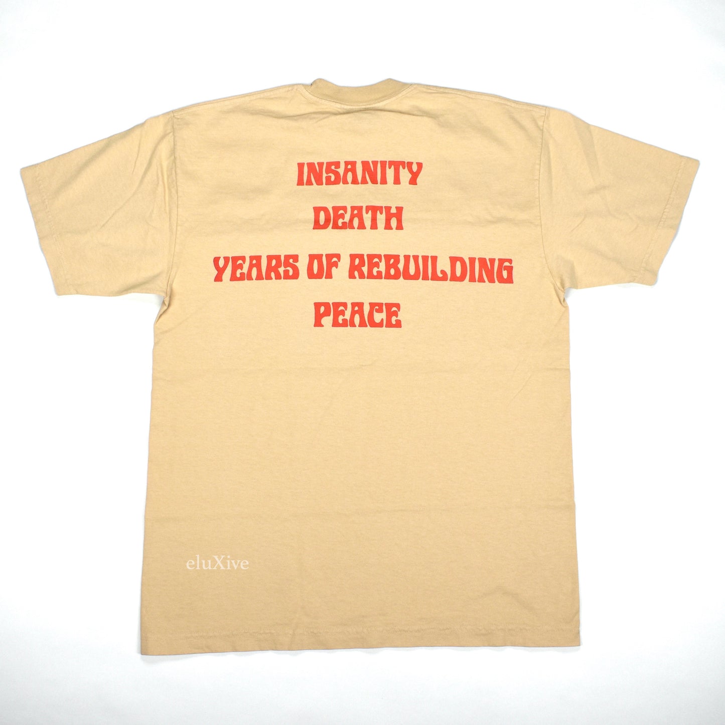 Online Ceramics - Insanity Death Years of Rebuilding Peace T-Shirt