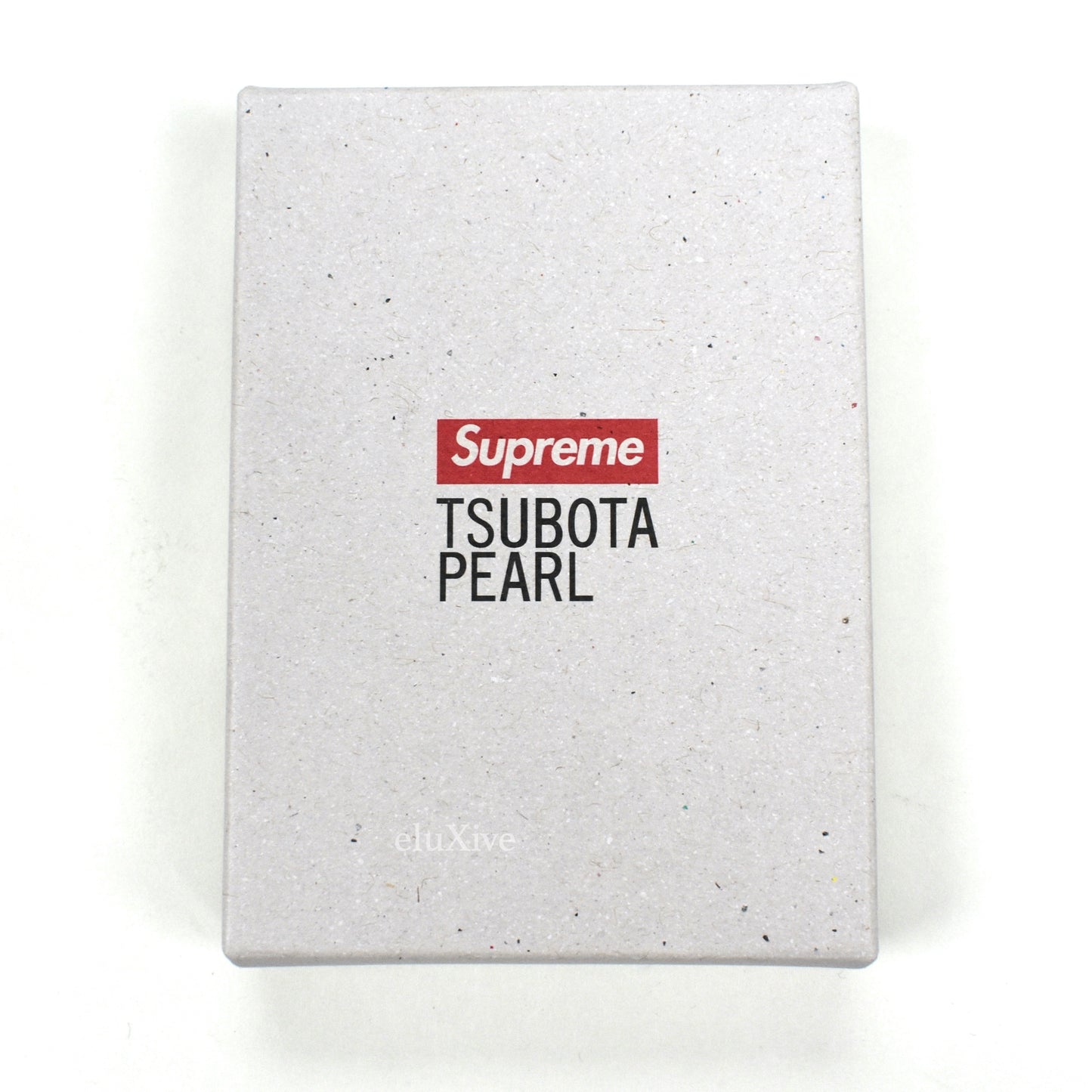 Supreme - Box Logo Engraved Tsubota Pearl Lighter (Tortoise)