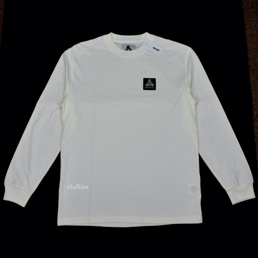 Palace - AMG 2.0 Logo L/S T-Shirt (White)