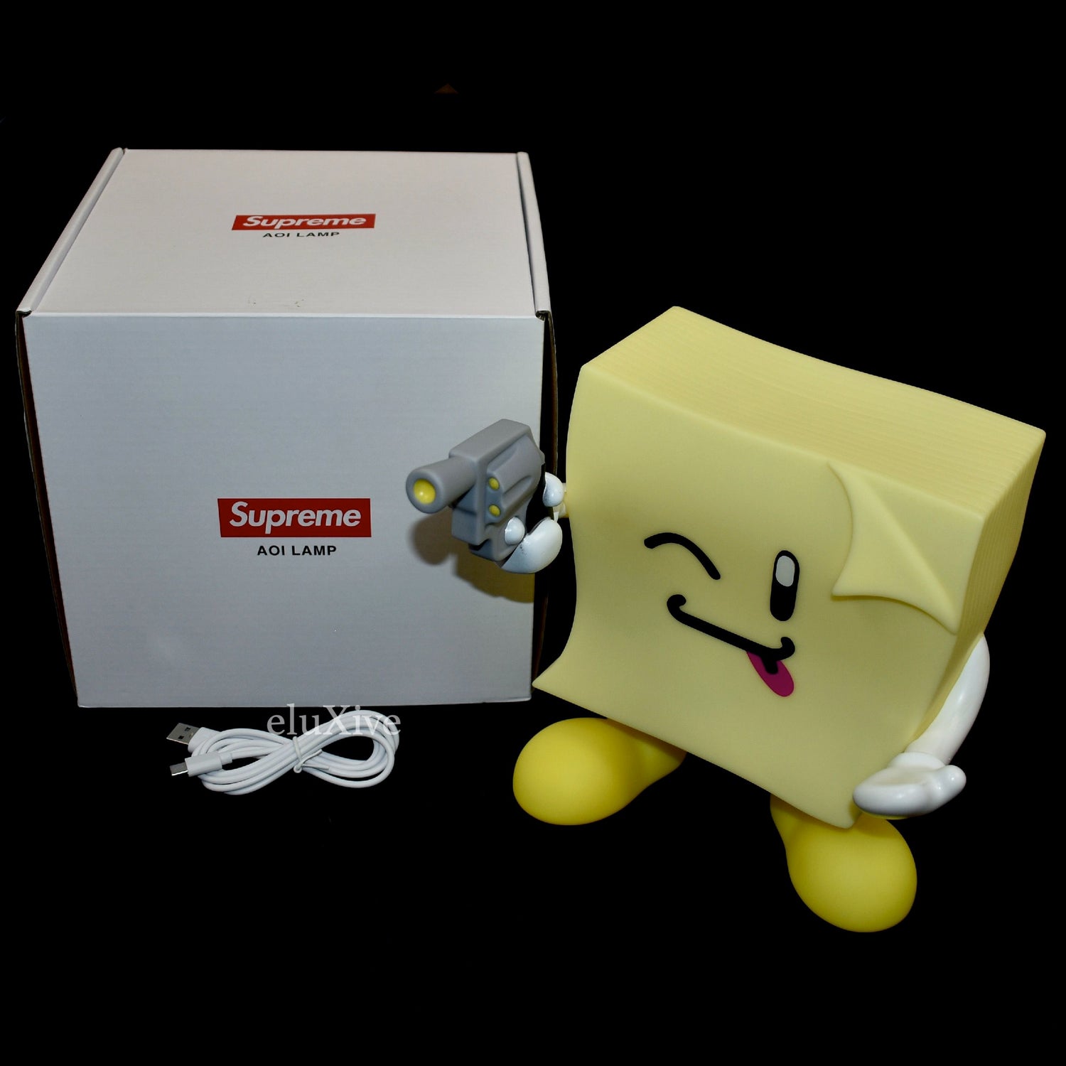 Supreme Sticky Note Molded Lamp Yellow - キャラクターグッズ