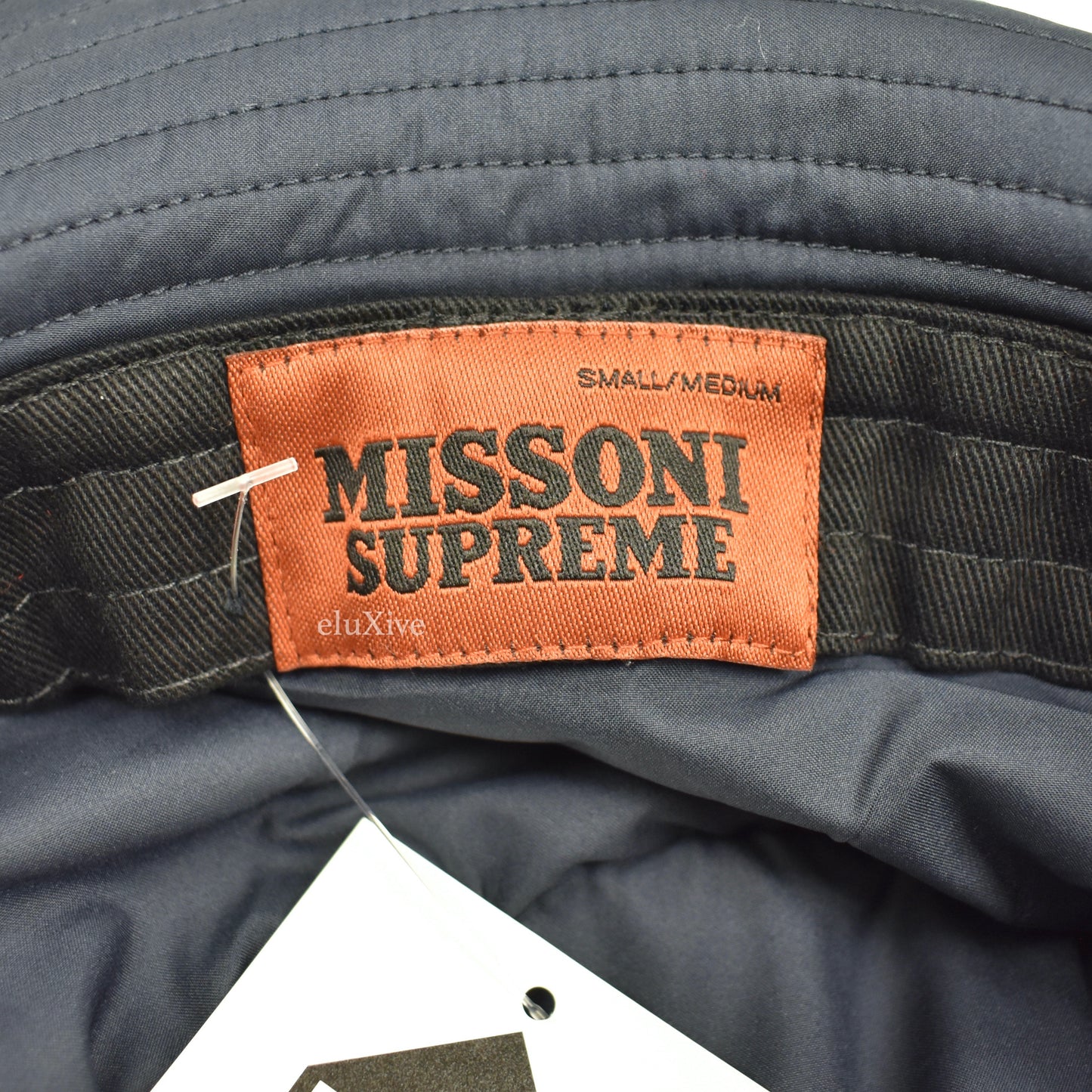 Supreme x Missoni - Multicolor Knit Logo Bucket Hat