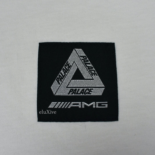 Palace - AMG 2.0 Logo L/S T-Shirt (White)