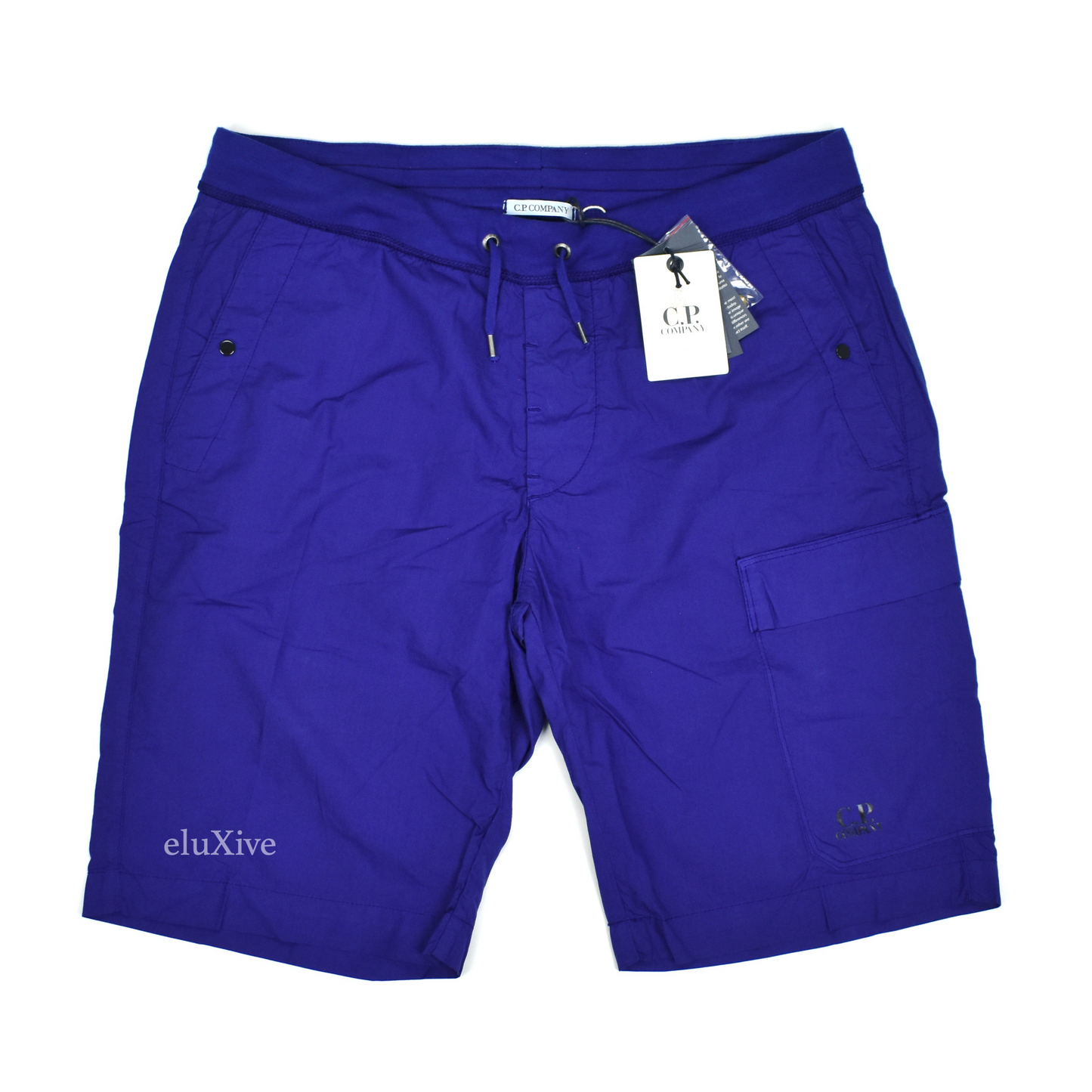 C.P. Company - Royal Blue Lightweight Cotton Shorts