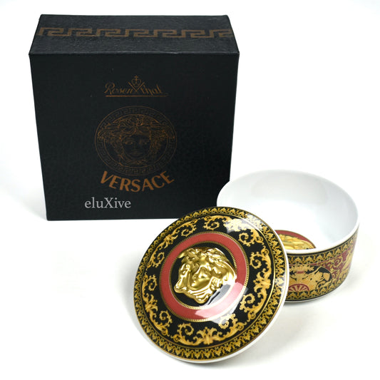Versace - Barocco Medusa Ceramic Trinket Dish / Storage Box