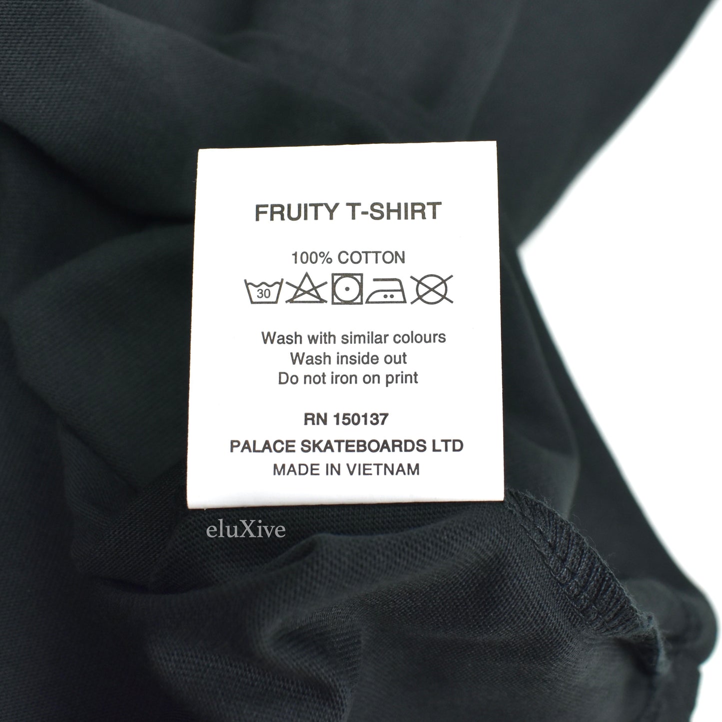 Palace - Fruity Strawberry Logo Print T-Shirt (Black)