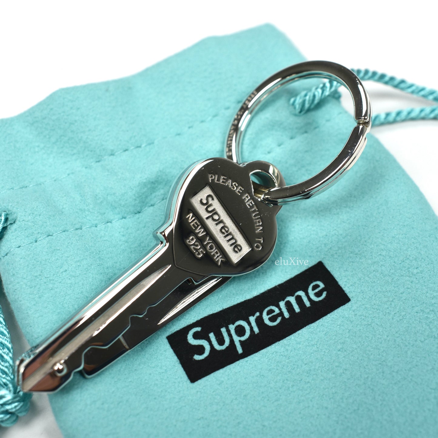 Supreme x Tiffany - Silver Box Logo Key Knife