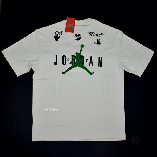 Nike x Off-White - Jordan 2 Logo Embroidered T-Shirt (White)