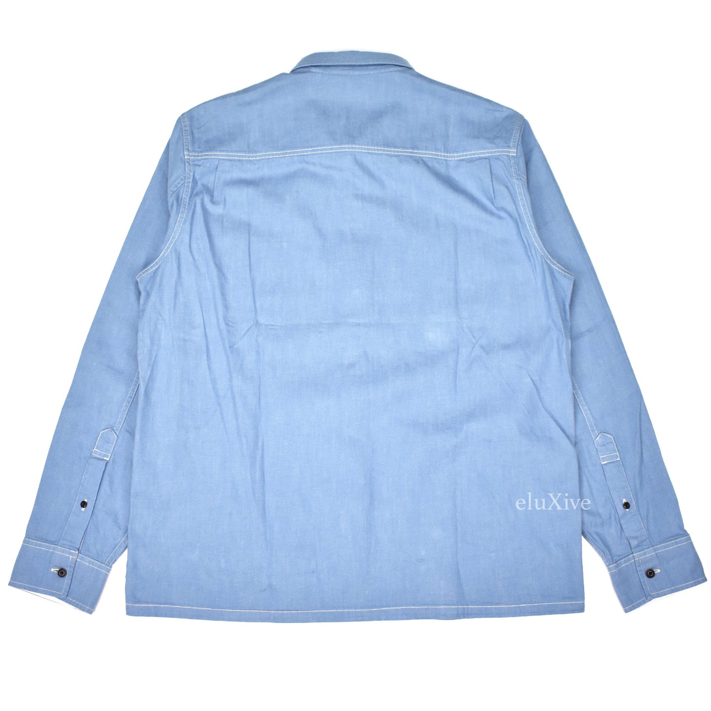 Burberry - Blue Chambray Work Shirt