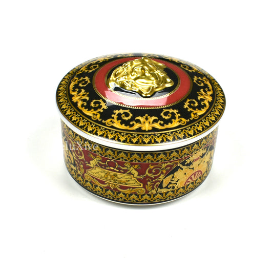 Versace - Barocco Medusa Ceramic Trinket Dish / Storage Box