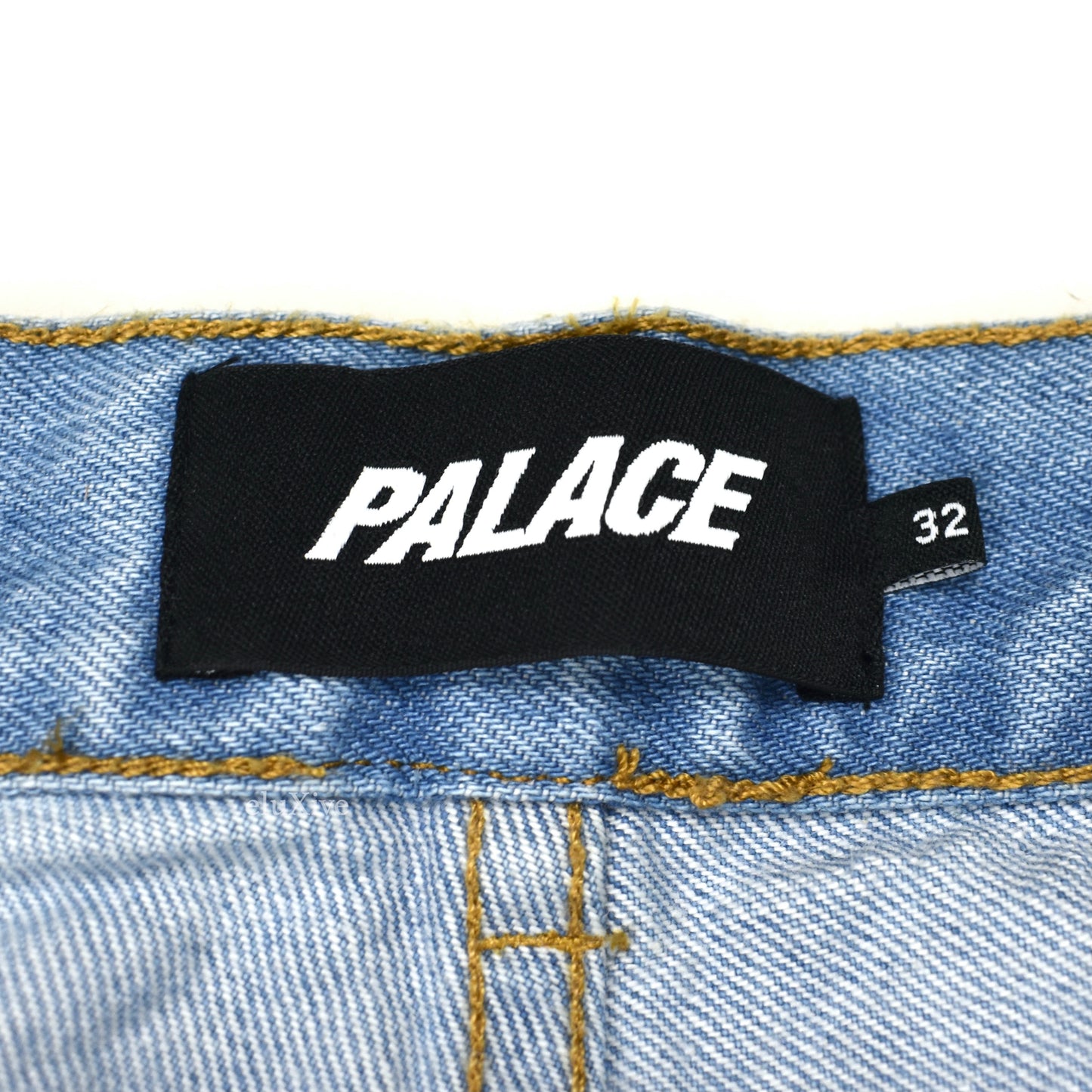 Palace - Duck Bomb Embroidered Denim Jeans