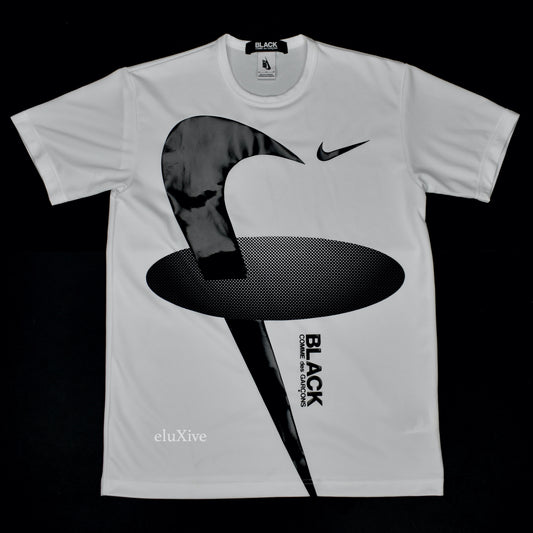 Comme des Garcons x Nike - 'Black Hole' Illusion Logo T-Shirt