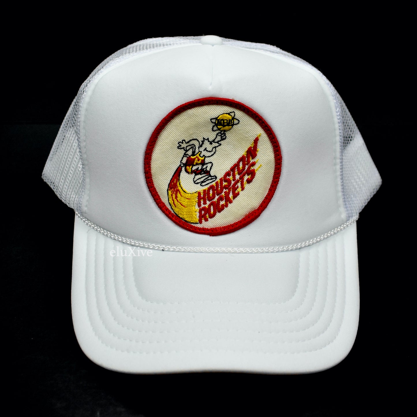 Retro - Houston Rockets 71-72 Vintage Patch Trucker Hat