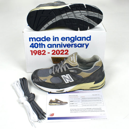 Nike x DSM - 991 Made In UK 40th Anniversary Sneakers (Gray)