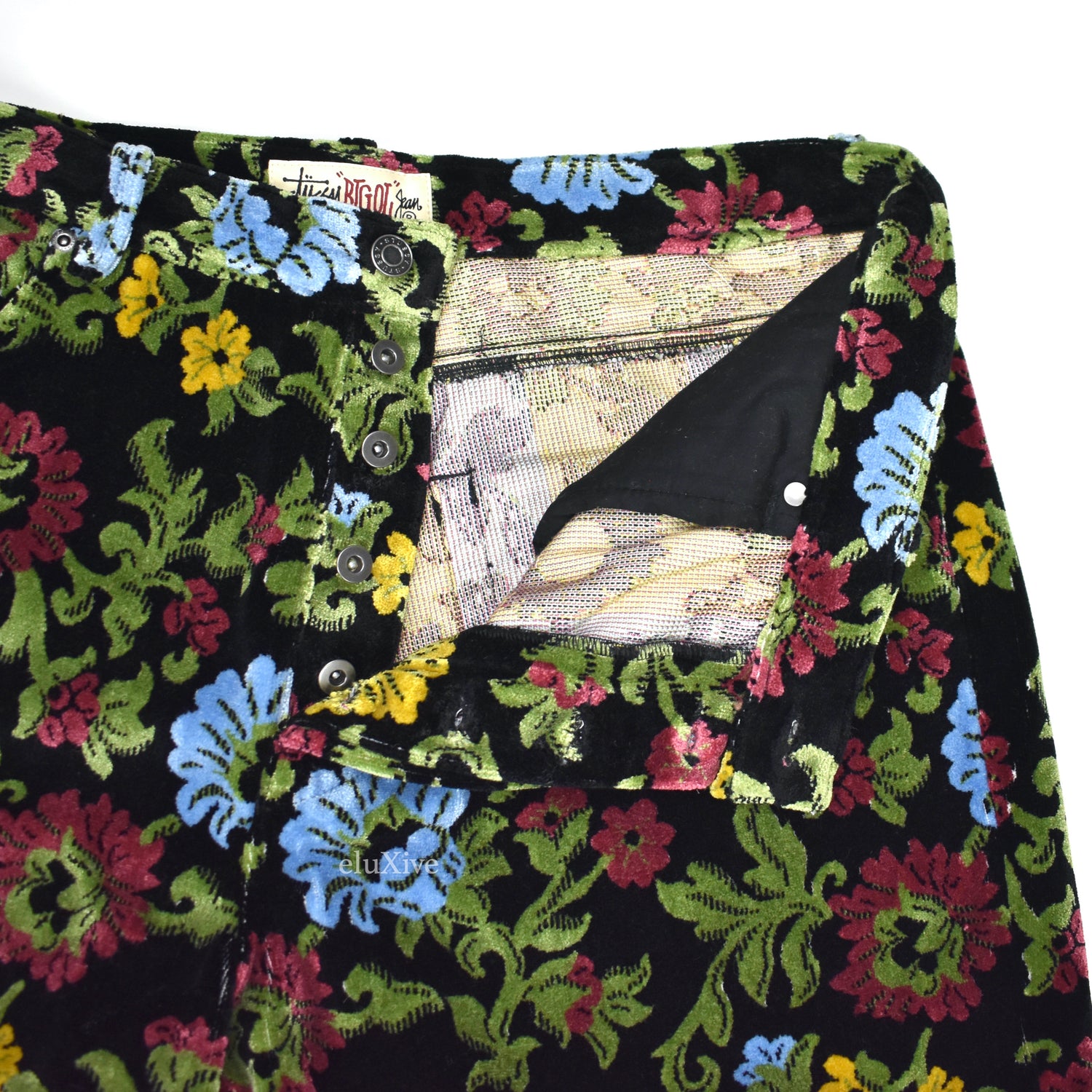 Stussy Floral Jacquard Velour ベロアパンツ - メンズ