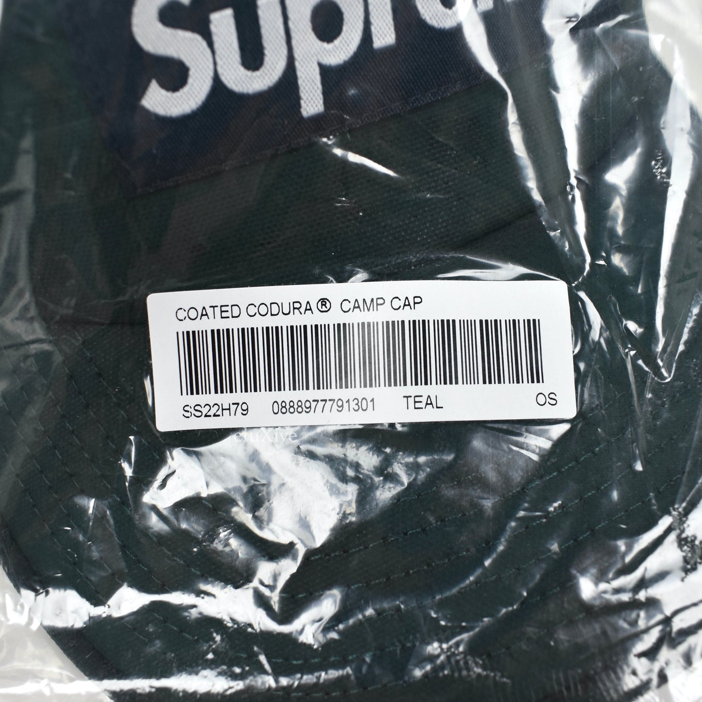 Supreme - Cordura Box Logo Hat (Dark Teal)