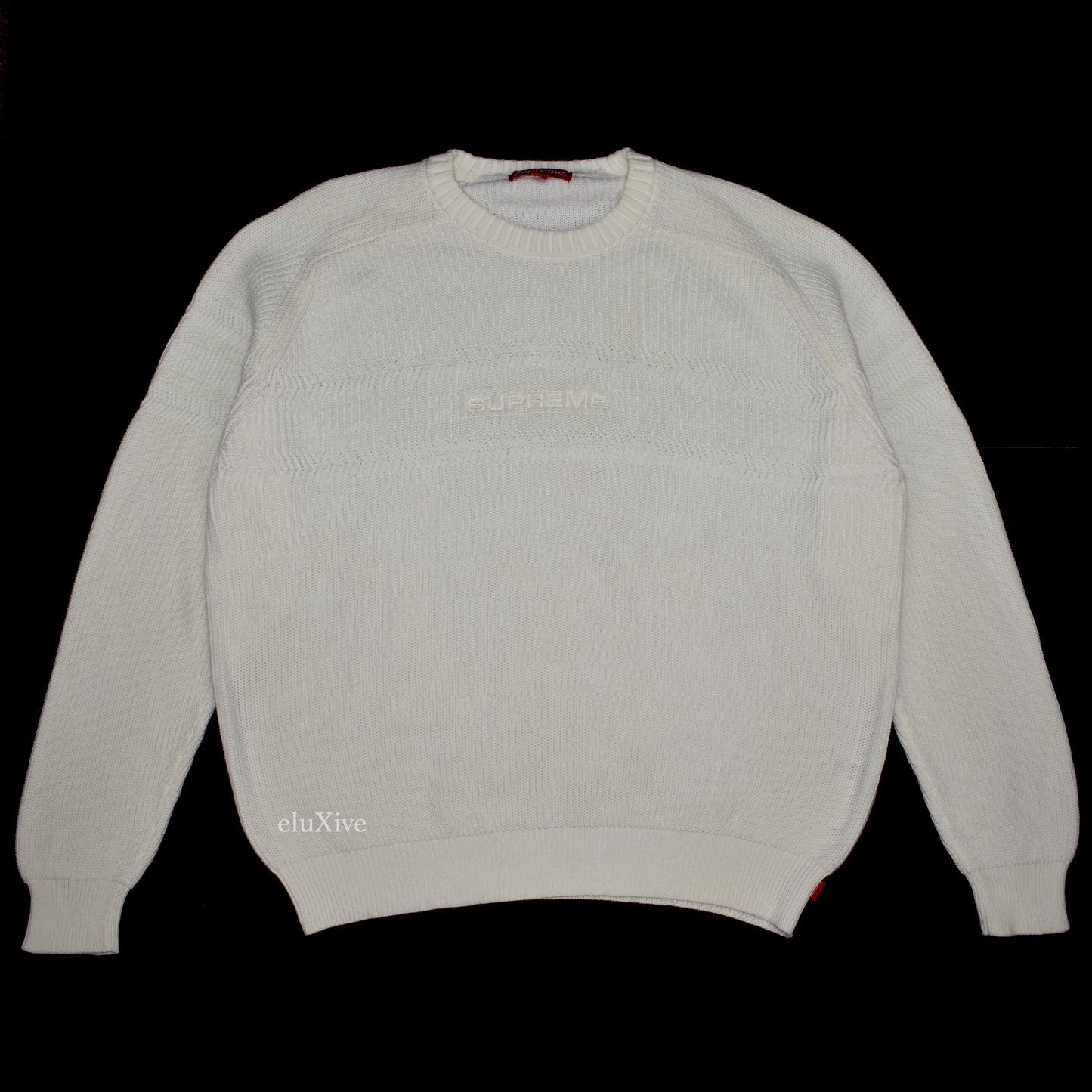 Supreme sales sweater white