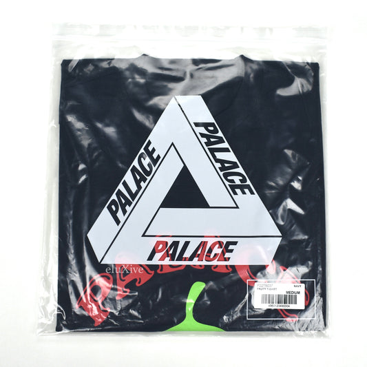 Palace - Fruity Strawberry Logo Print T-Shirt (Navy)