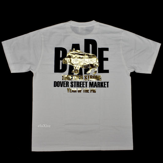 Bape x DSM - Year of the Pig Foil Logo T-Shirt