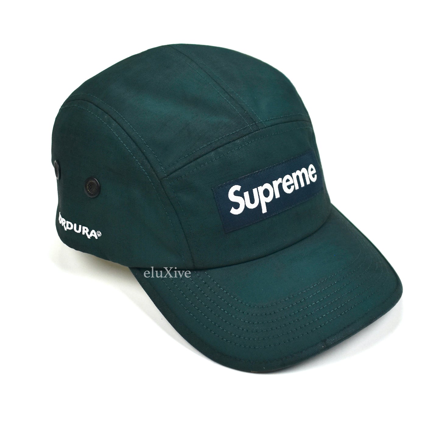 Supreme - Cordura Box Logo Hat (Dark Teal)