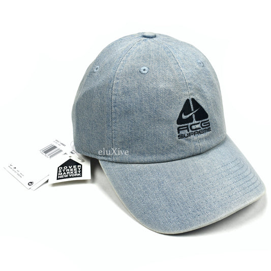 Supreme x Nike - ACG Logo Denim Hat (Blue)