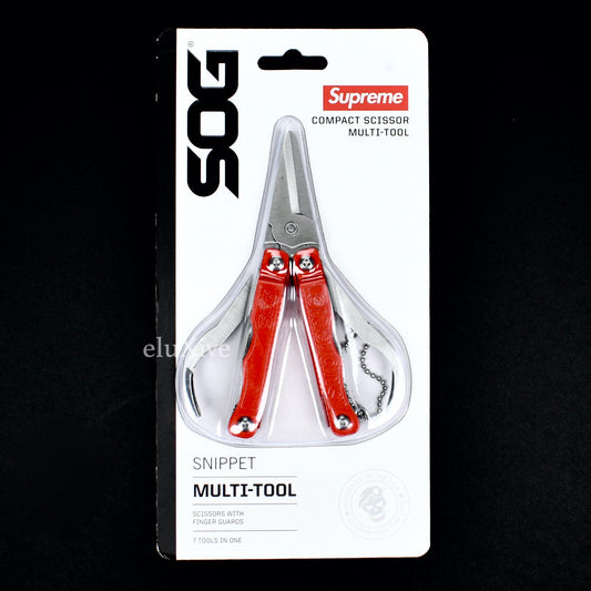 Supreme x SOG - Red Box Logo Snippet Multi Tool