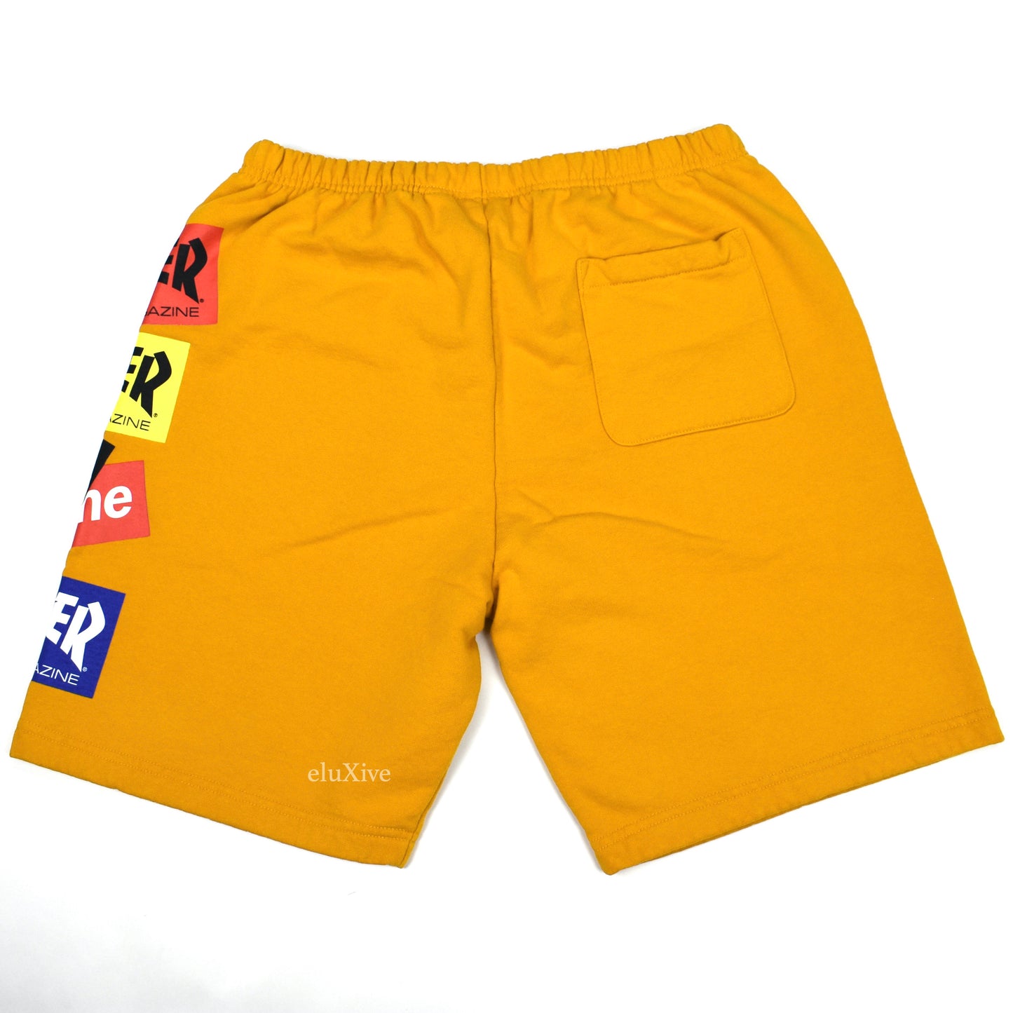 Supreme x Thrasher - Multi Logo Sweatshorts (Gold)