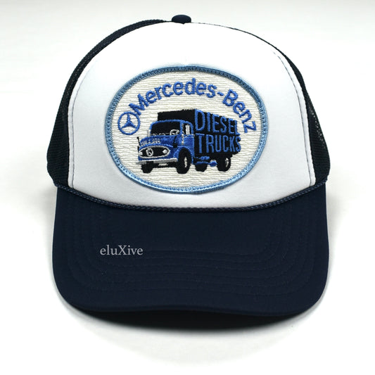 Retro - Mercedes-Benz Diesel Trucks Vintage Patch Trucker Hat