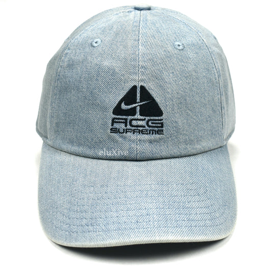 Supreme x Nike - ACG Logo Denim Hat (Blue)