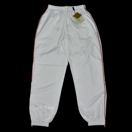 Burberry - White / Red Piping Track Pants