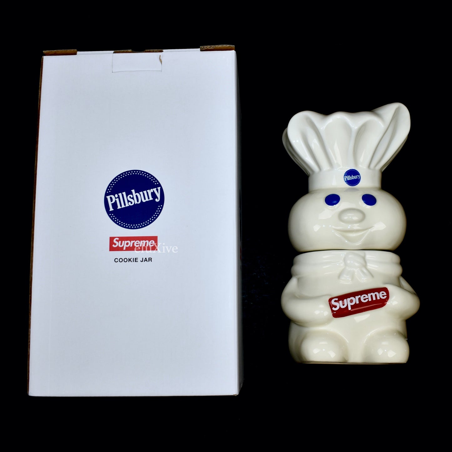 Supreme x Pillsbury - Box Logo Doughboy Ceramic Cookie Jar