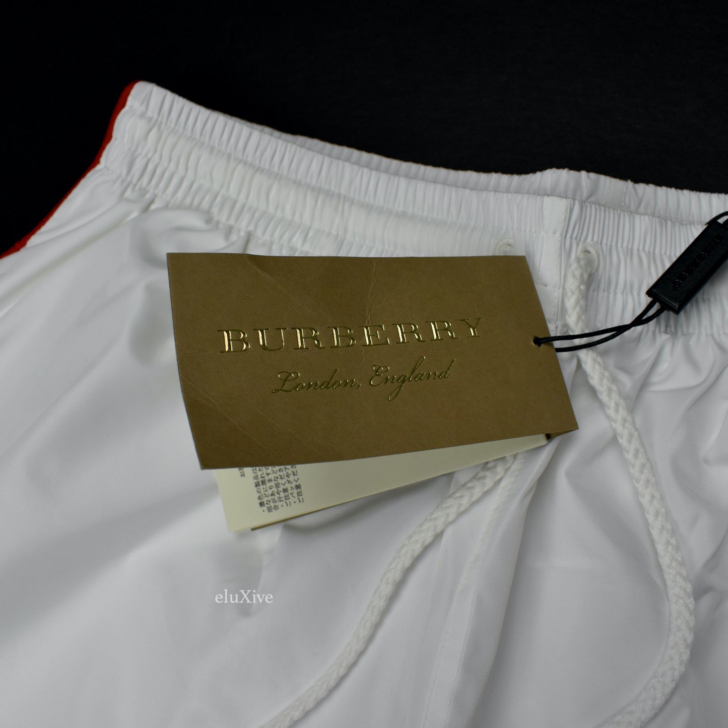 Burberry - White / Red Piping Track Pants