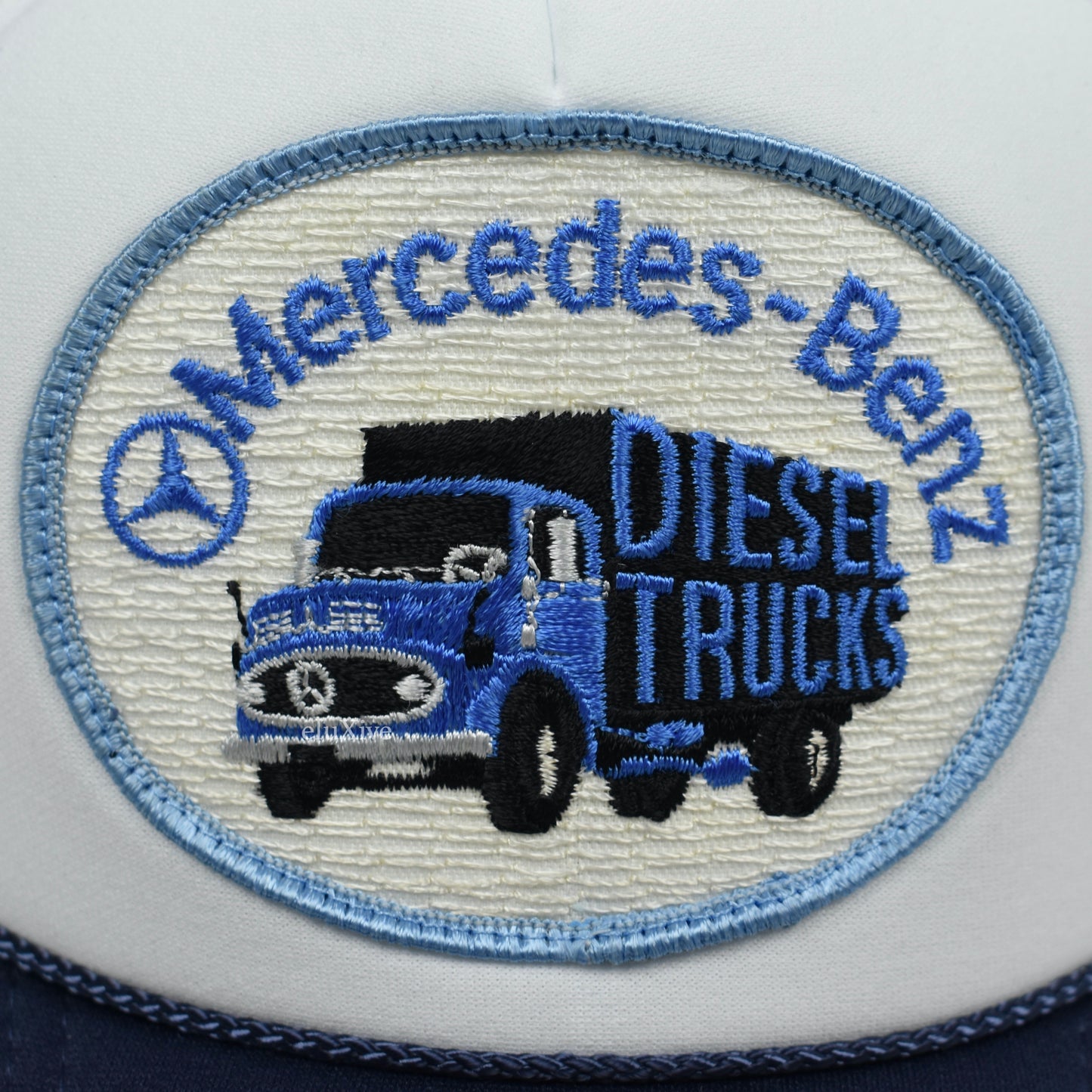 Retro - Mercedes-Benz Diesel Trucks Vintage Patch Trucker Hat