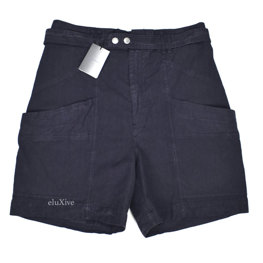 Isabel Marant - Navy Ripstop Effiri Shorts