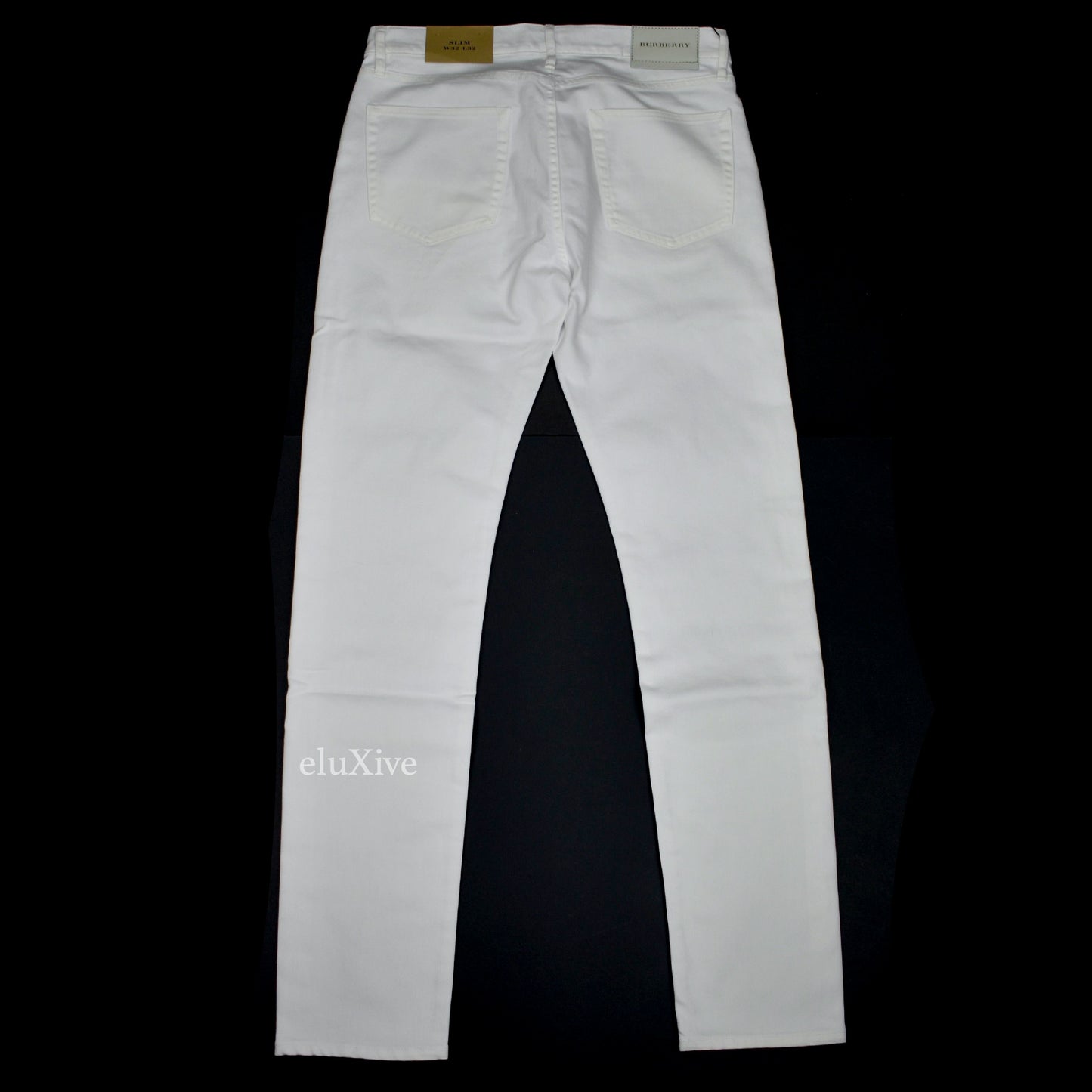 Burberry - White Slim Fit Denim Jeans