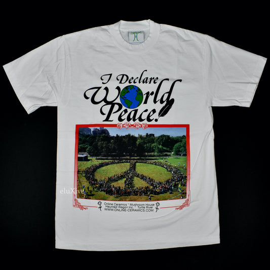 Online Ceramics - I Declare World Peace T-Shirt