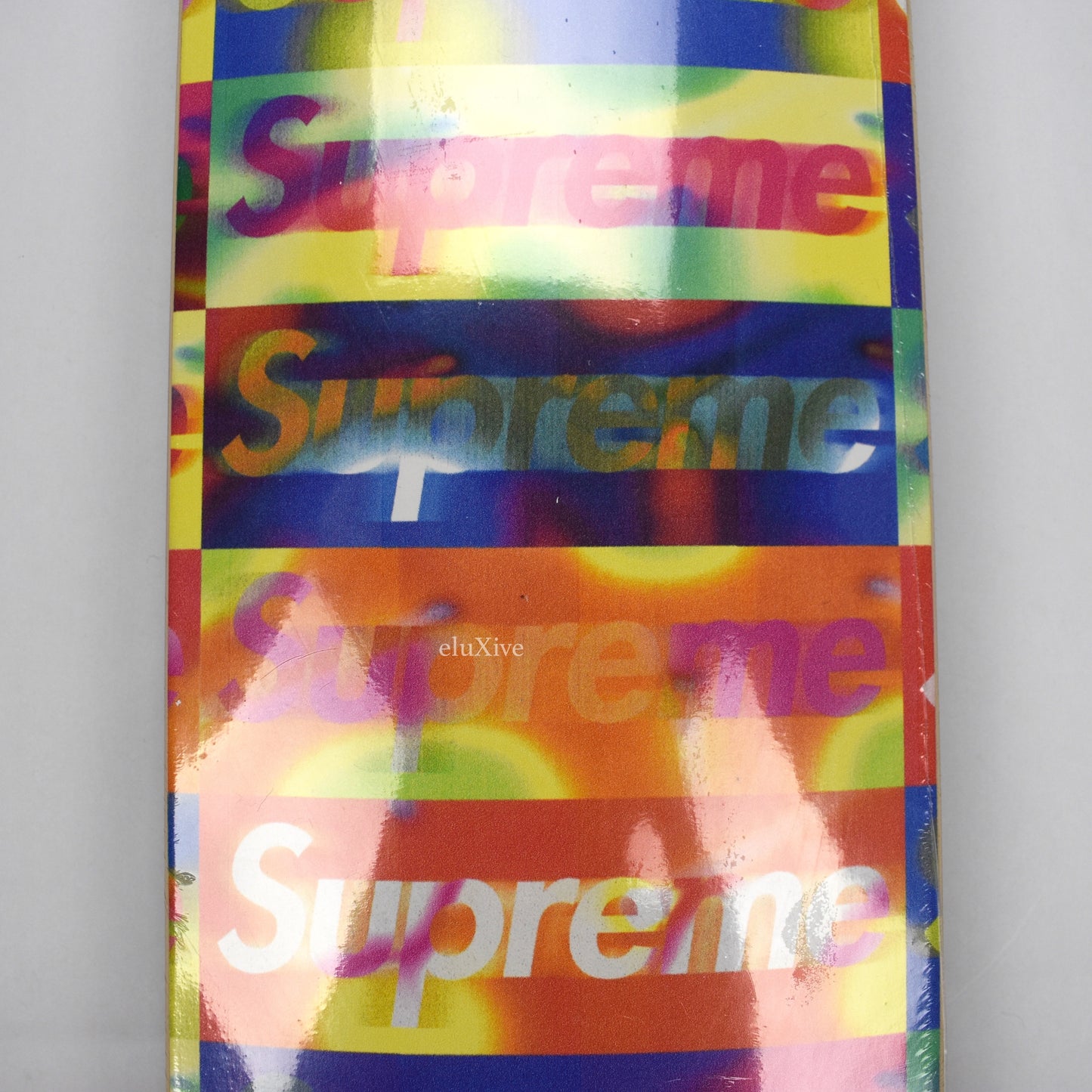 Supreme - Distorted Box Logo Skate Deck