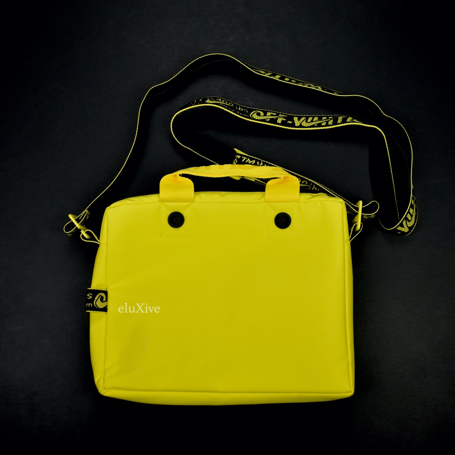 Nike x Off-White - Neon Yellow "LOGO" Shoulder Bag / Harness