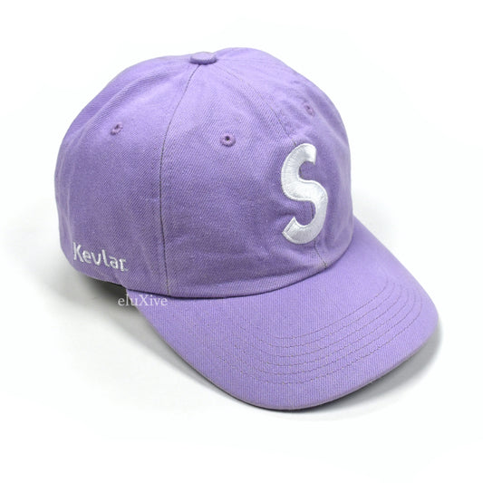 Supreme - Kevlar Denim S-Logo Hat (Light Purple)