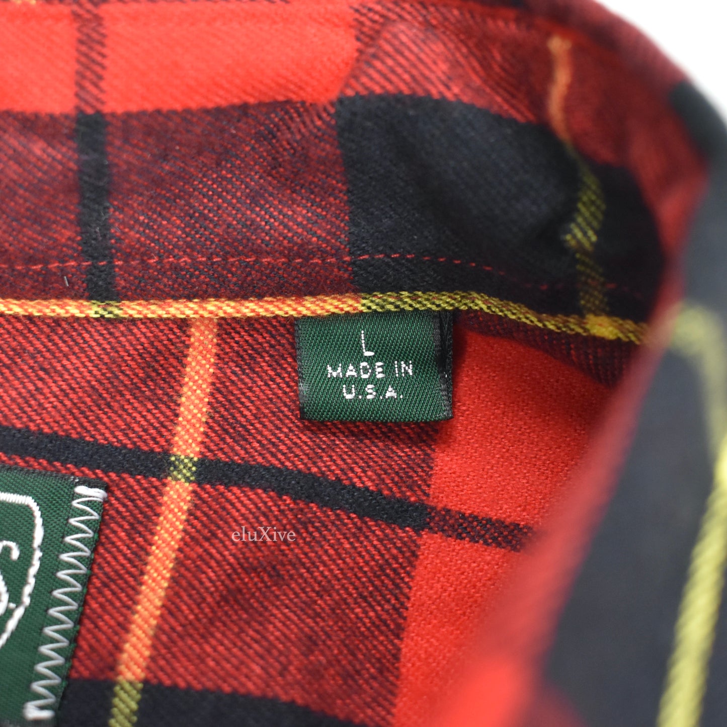 Gitman Vintage - Red/Black Plaid Flannel Shirt