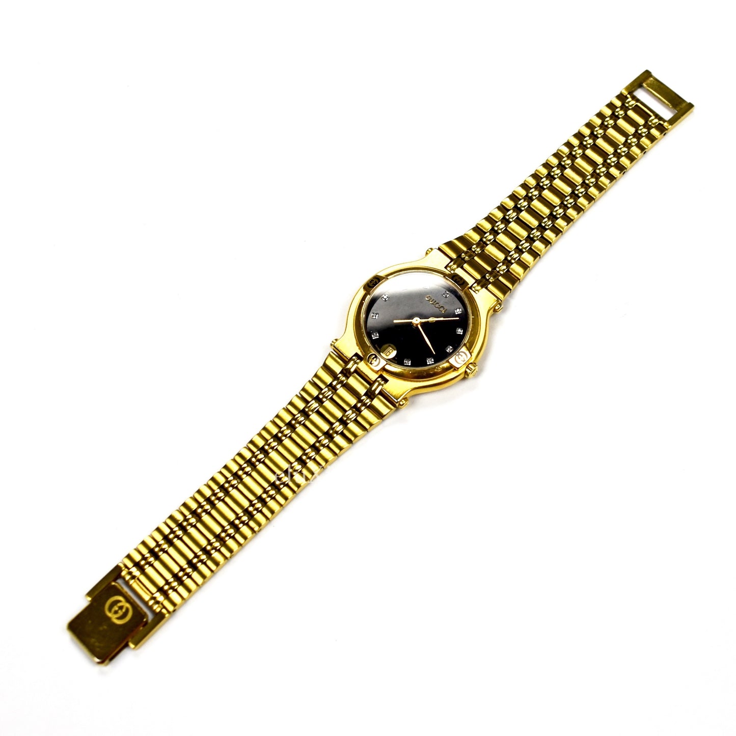 Gucci - 9200M Gold / Diamond Dial Watch