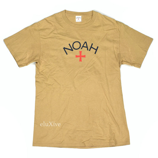 Noah - Sand Tan Core Logo T-Shirt