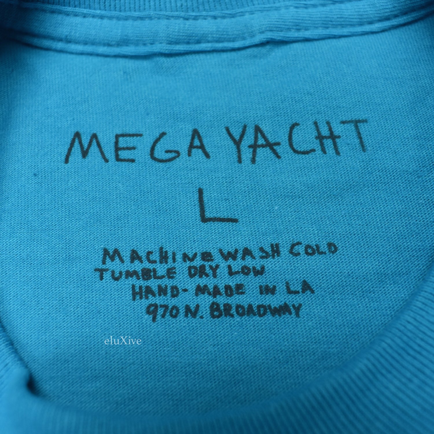 Mega Yacht - 'LV' Logo Sweet Dreams T-Shirt – eluXive