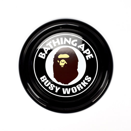 Bape - Busy Works Logo Frisbee (Black)